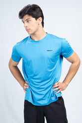 Iron Lift T-Shirt Sea Blue